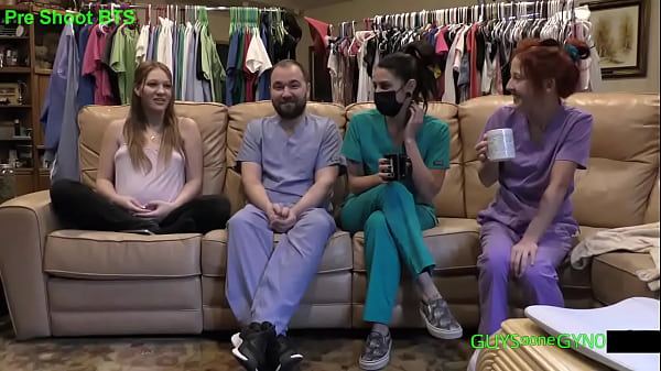 Maverick williams examined by 3 nurses as standardized patient for student nurses stacy shepard and preggers nova maverick under watchful eye of doctor raven rogue see full movie "the new nurses clinical experience" guysgonegyno