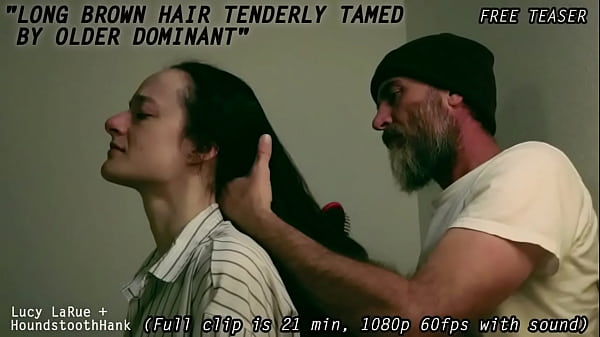 Play MP4 - Long Brown Hair Tenderly Tamed by Older Dominant0