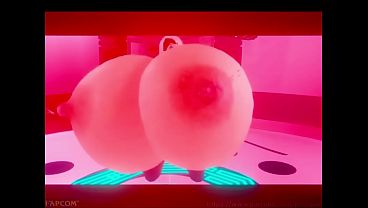 Huge boobs growth 3d 