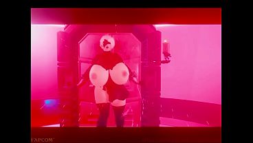 Huge boobs growth 3d