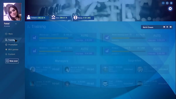 Game about sexy girl 