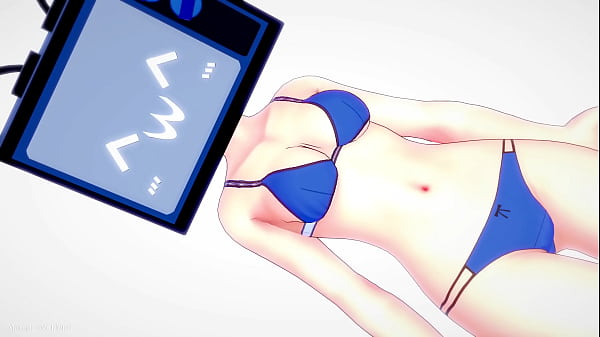 Tv woman muy caliente se divierte atorandose incluso bajo la cama