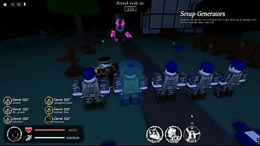 The guest is a freaky spy 