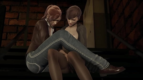 Moira Burton &Claire Redfield lesbian romantic sex