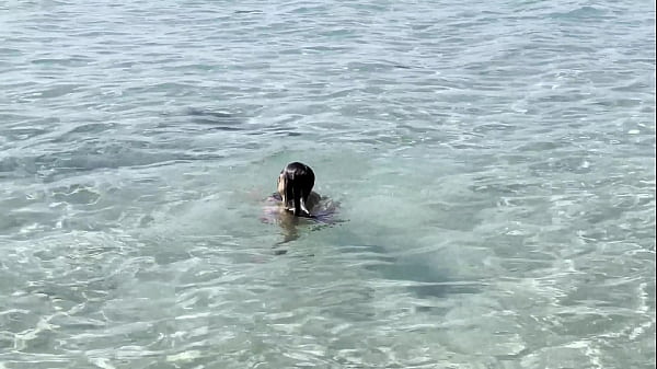 Monika Fox Swims In The Caribbean Sea And Poses Naked On The Reefs (Free) 