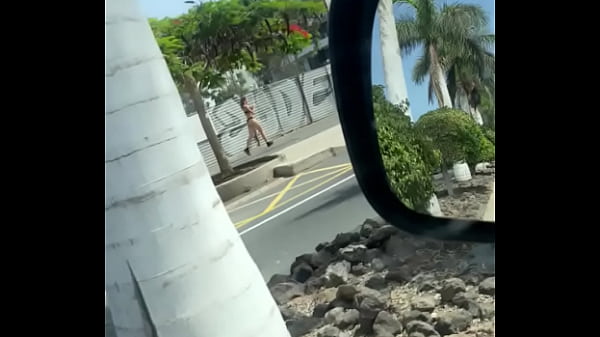 Nonton Teen Run Outside In Panties thumbnail