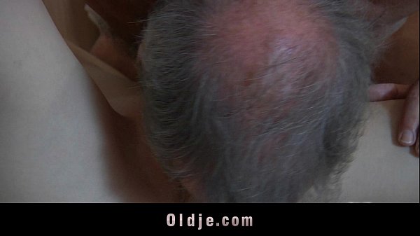 Perverse old geezer fucks slutty young hotel maid