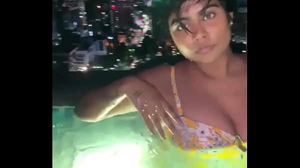 Shilpa having fun in pool