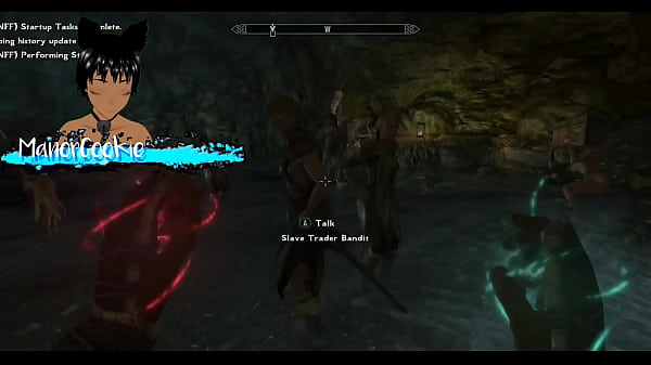 Skyrim - Messing around with sex mods and having sex in different positions 