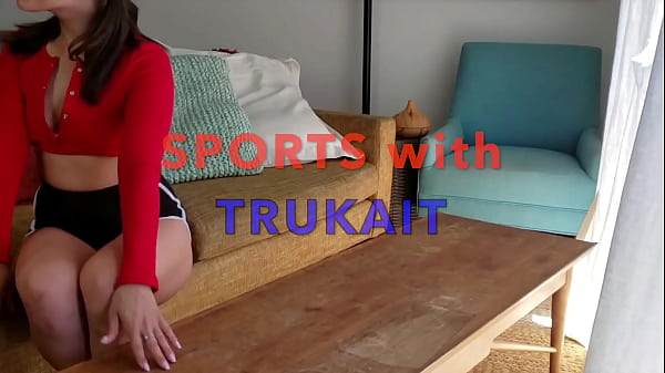 Gym babe tru kait getting fucked by her big cock boyfriend