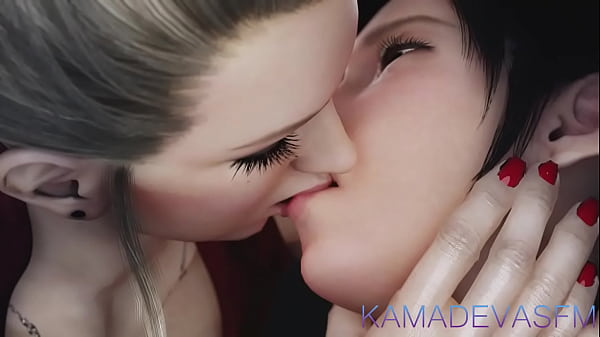 Scarlet tifa making out in a interorigation room