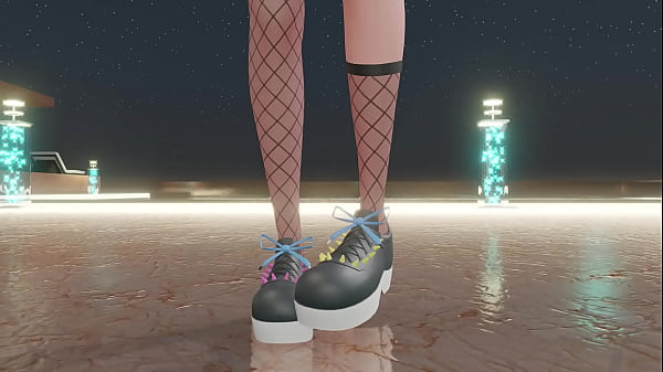 Vtuber strips & dances to kpop mmd