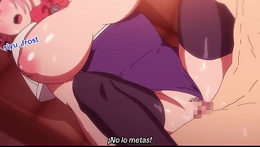 Hentai tipo vanilla joven es masturbado por su compa&ntilde;era de clase etc sub esp