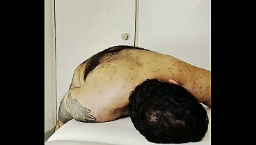Coloquei o tiozao pra linguar meu rabo bastante antes डे मीटर asista