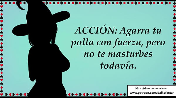 Tu ama teexige una DP. Las brujas del sexo, JOI en_español.