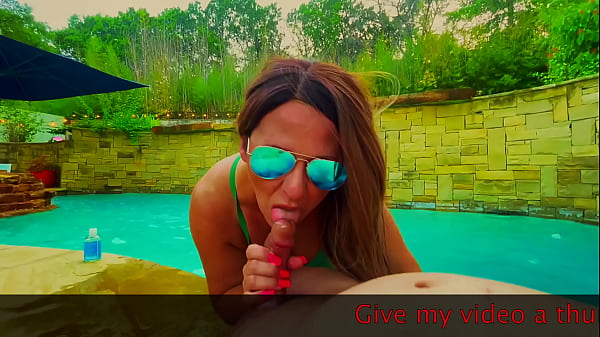 Gorgeous Big Tits Milf Gave Me An Incredible Blow Job By The Pool! thumbnail
