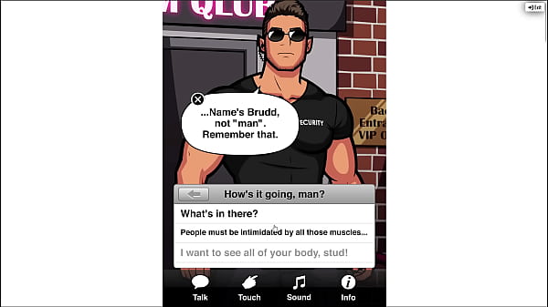 Gay Bouncer Sex Game 