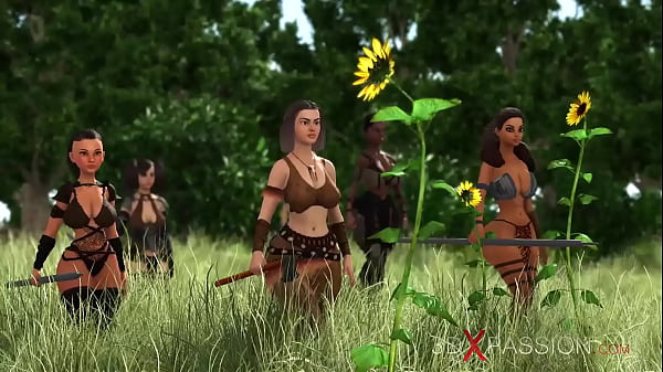 Play MP4 - Amazons&period; A sexy blonde has anal sex with 3d hot dickgirl on the island