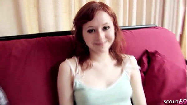 Skinny Redhead Teen Seduce To Sex At Street Casting thumbnail