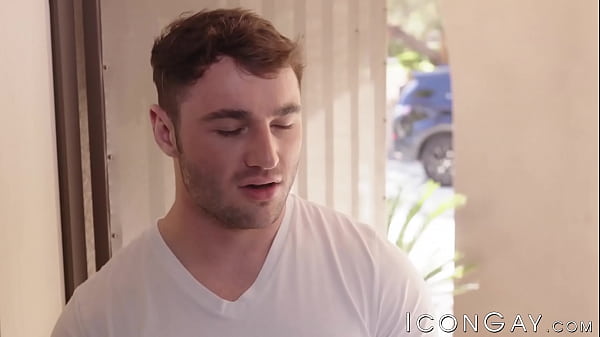 Muscular Gorgeous Jock Michael Boston Seducing Handsome Mason Lear And Sucking His Massive Dick Before Rimmed And Bareback Fucked With Big Cumshot. thumbnail