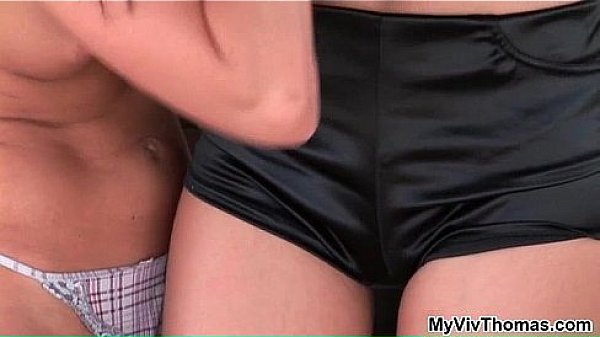 Stunning brunette gets her pussy licked 