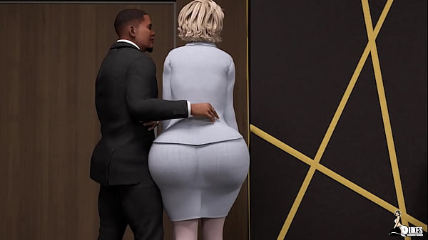 Play MP4 - Young CEO interrogates his thick Jewish Secretary