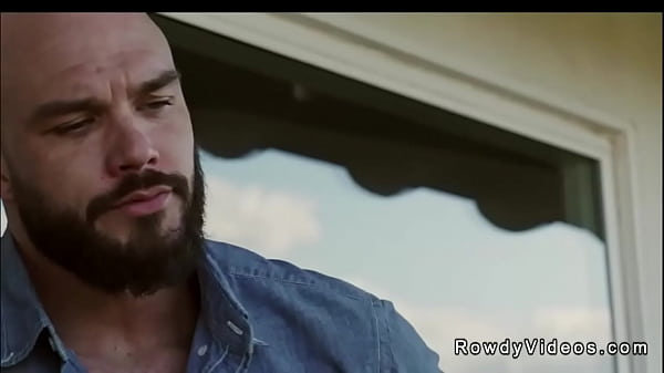 Spoiled twink Jack Bailey is sent to a remediation ranch where muscle cowboy Cliff Jensen made him on a hard work before anal fucked him 