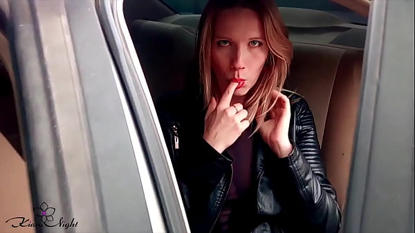 Horny Slut_Public FingeringWet Pussy till_Incredible Orgasm in Car