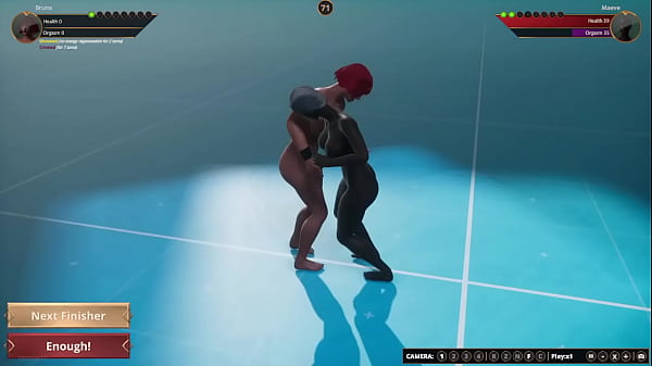 Bruna vs maeve nf3d sexfight female competitive intercourse 