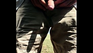 Pee outside