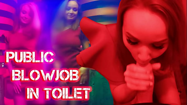 Sexy Slut Sensual Suck Big Dick And Cum Swallow In Nightclub Toilet After Hot Dance thumbnail