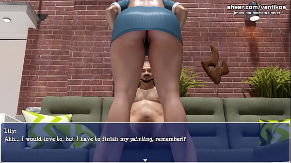 Lily ofthe Valley Big_tits MILF in short skirtgets her big fat ass spanked and her tight horny pussy_creampied My sexiest gameplay moments Part 13