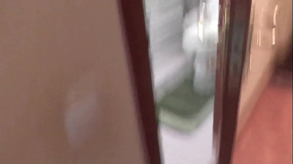 Nonton Mature Milf Brunette Sexy Frina Takes A Shower And Asks Her Roommate Guy, Who Is Watching Her In Doorway And Films It On His Phone, Bring Towel For Bathroom. Big Natural Tits Ass Wet Pussy Close Up thumbnail
