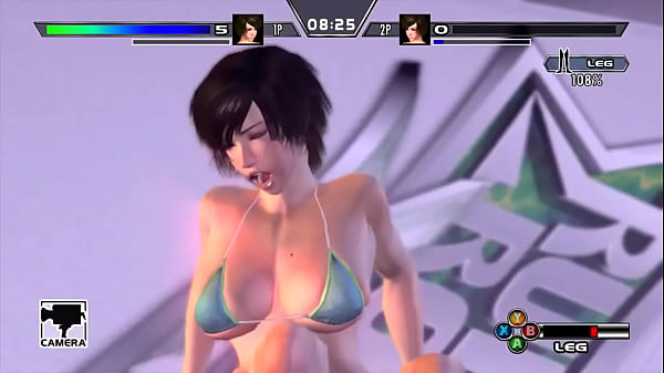 Rumble Roses_XX ReikoHinomoto Leg Lock Stretch