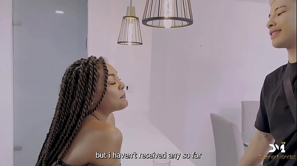 FREE - Fucking my best friend's mom, a sexy busty and big ass Ebony MILF - Danner Mendez & Carla Morelli 