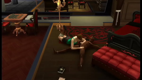 Lara Croft takes a big black cock 