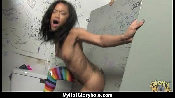 White milf sucking and_licking_a black_cock 12