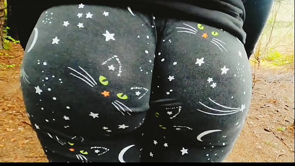 Has A Wedgie In Her GiantAss on_Public Nature Trail