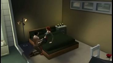Nonton Sims 4 - Dude Gets Sucked And Fucked By A Redhead And A Punk Chick thumbnail