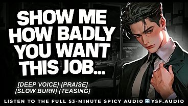 PINNED DOWN BY THE CEO | M4F AUDIO ROLEPLAY 