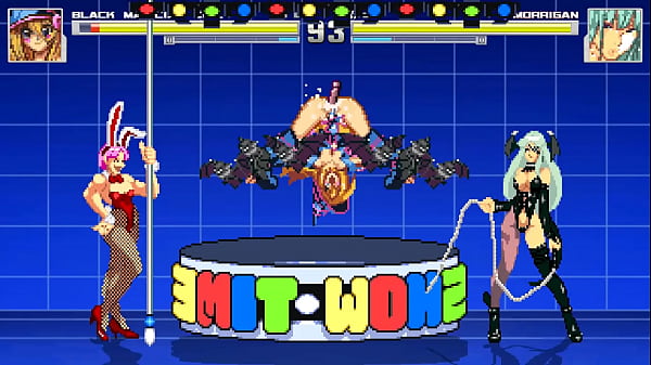 Morrigan_vs Dark_Magician Girl Hentai Mugen