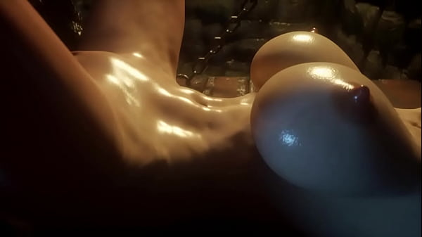 Uma_Linda Peituda fodendo com dois orcs roludos