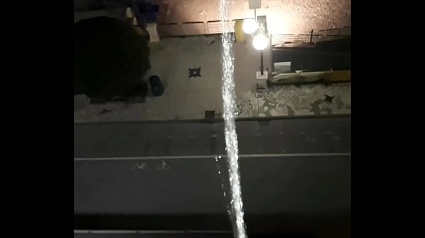 Play MP4 - I piss out the window with my hard cock