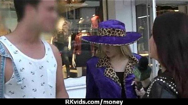 Slutty amateur babe is paid cash from some crazy public sex 11 