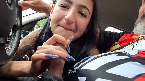 Fanny Mello Novinha Safada Faz Oral No Carro E Leva Rola No C&uacute; thumbnail