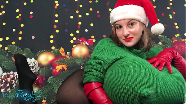 Holiday Breast Expansion Behind The Scenes Christmas Holidays Bimbo Sweater Expansion Transformation Selfies thumbnail