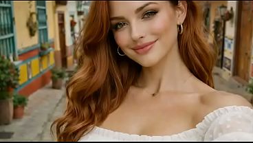 Nonton Sensual Colombian Paisa Ai Model In Black Satin Dress | Ultra Realistic 4k Desire thumbnail