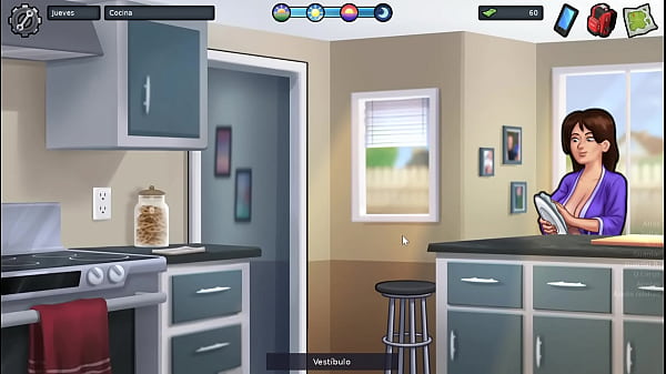 Nonton Por La Ma&ntilde;ana Haciendo Travesuras Con Mi Madrastra En El Carro Y Por La Tarde Con Mi Hermanastra - Summertime Saga thumbnail