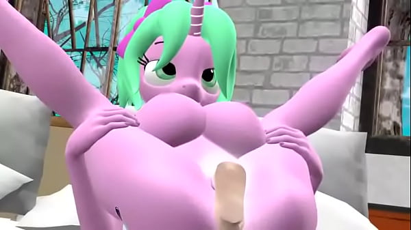 Mlp magicalmysticva uses levitation magic to masturbate animation 