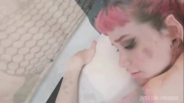 Anal fucked 0%pussy balls deep debut new skinny ass baker's roll in ass 